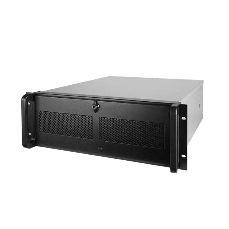 Carcassa Chieftec UNC-410S-B-U3 Rack 4U ATX micro ATX Nero Acciaio USB 3.0