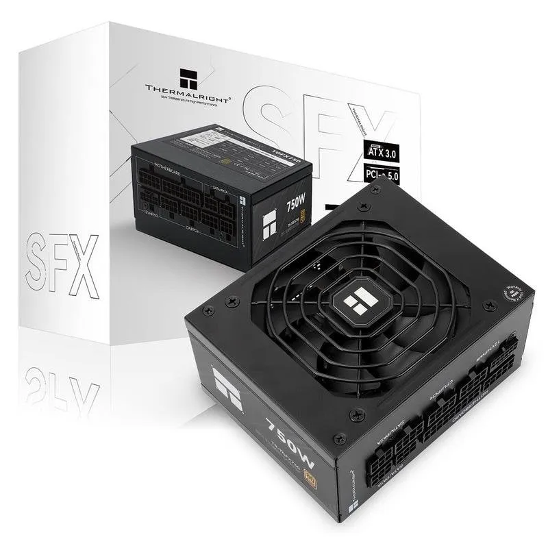 Fonte di Alimentazione Thermalright TGFX750B 750W 80 Plus Gold modulare