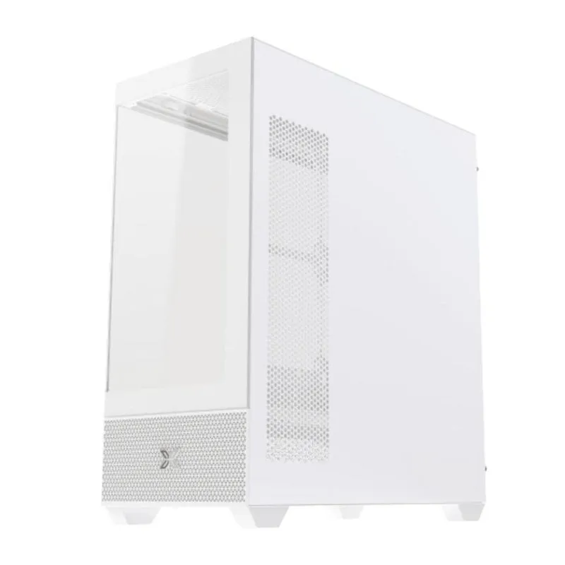 Case Xigmatek Alphard Arctic Midi Tower ARGB Vetro Temperato Bianco