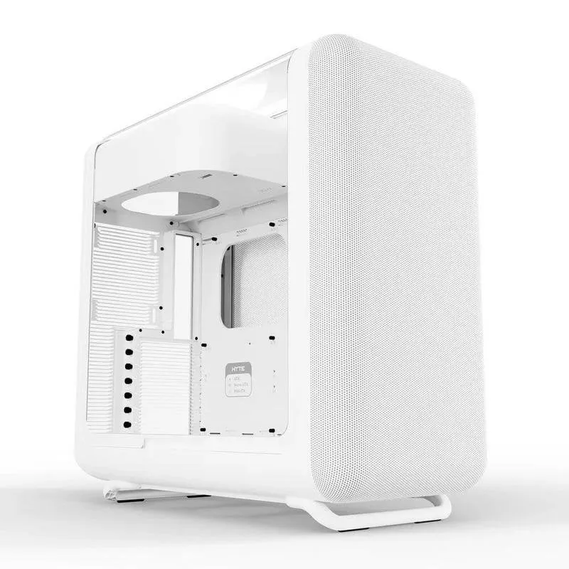 Case Hyte X50 TG Bianco Torre Media Vetro Temperato Mesh ATX
