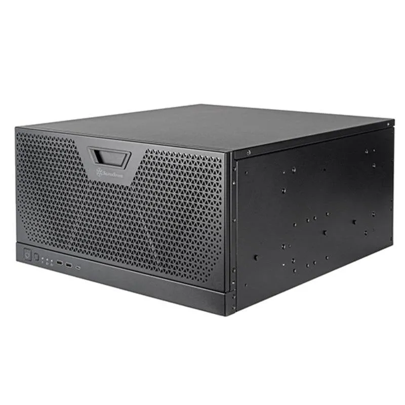 Case server SilverStone RM51 5U rack ATX acciaio 2x180mm