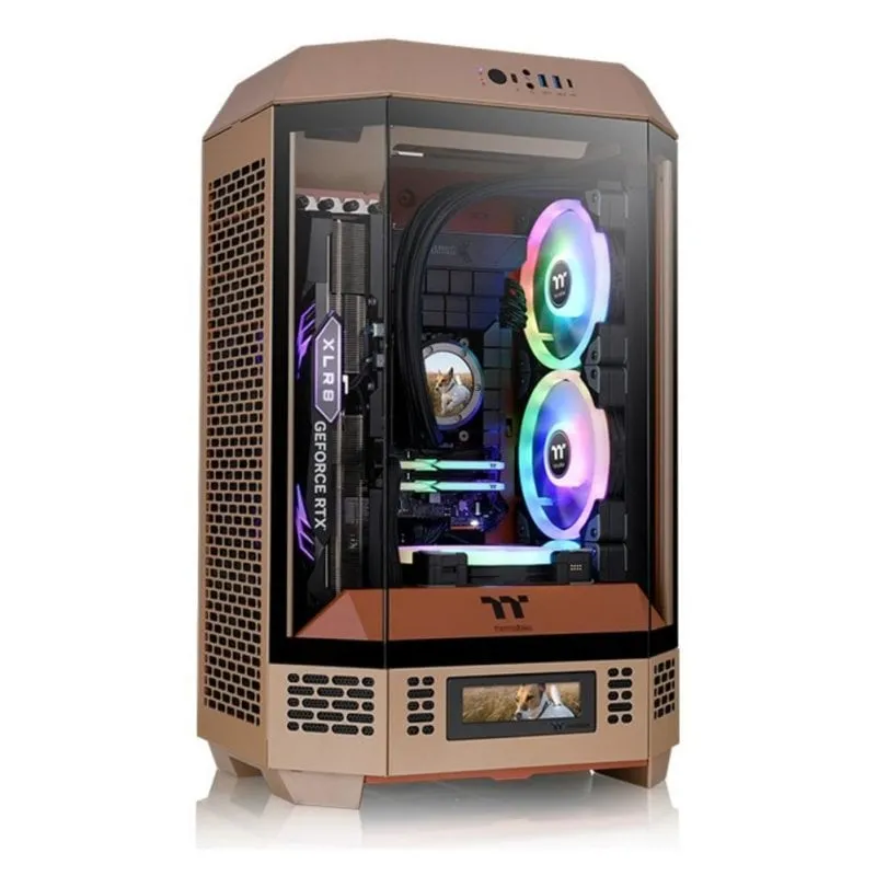 Case Thermaltake The Tower 300 Gravel Sand microATX Mini-ITX vetro temperato