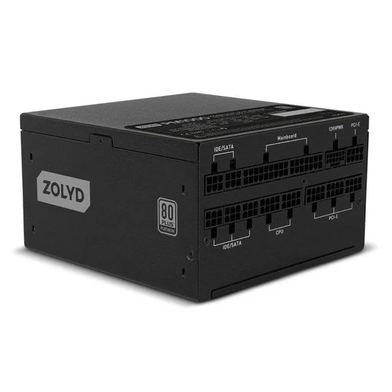 Fonte di Alimentazione Zolyd ZLDPM1000M 1000W 80 PLUS Platinum Full Modular ATX