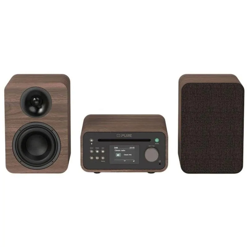 Microcatena Pure Classic Stereo Mini 40W RMS Bluetooth 5.3 CD FM DAB+ Telecomando