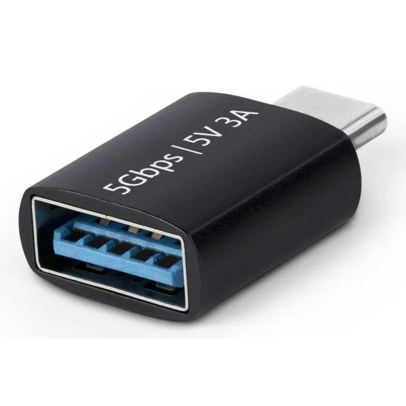 Adattatore USB-C Startech USB31CAADGCP Maschio a Femmina USB-A 5Gbps Carcassa Metallica