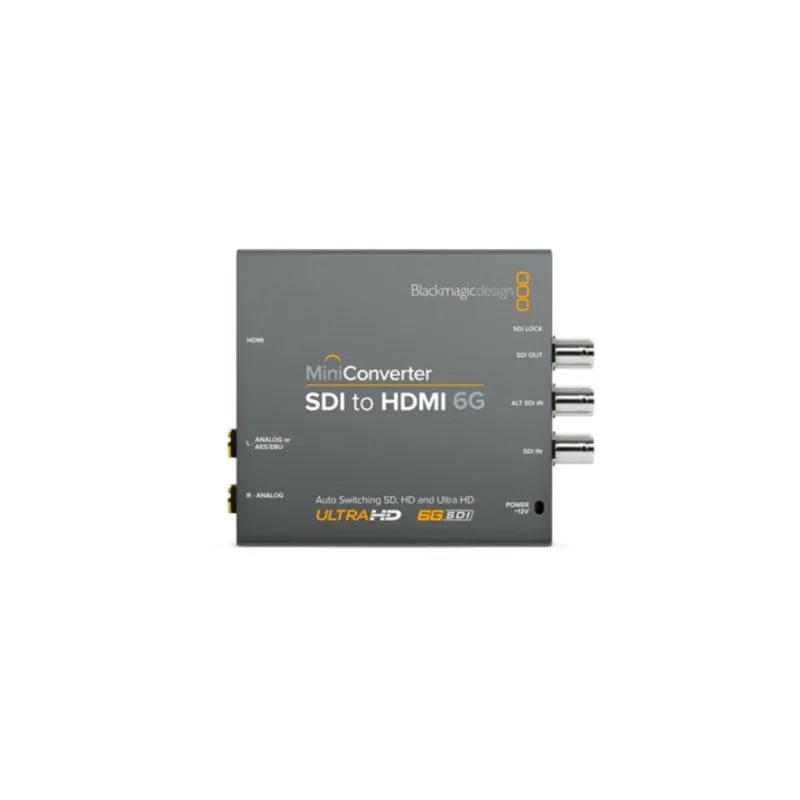 Convertitore di segnale Blackmagic Design CONVMBSH4K6G SDI HDMI 4K 6G Ultra HD