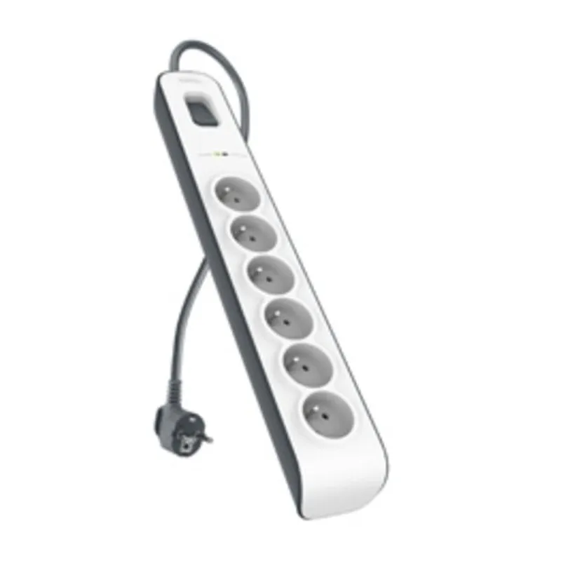 Multipresa Belkin BSV603ca2m 6 prese tipo E con protezione sovratensione cavo 2 m
