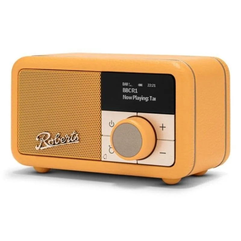 Radio Roberts Revival Petite 2 Giallo Bluetooth DAB/FM Sveglia Batteria
