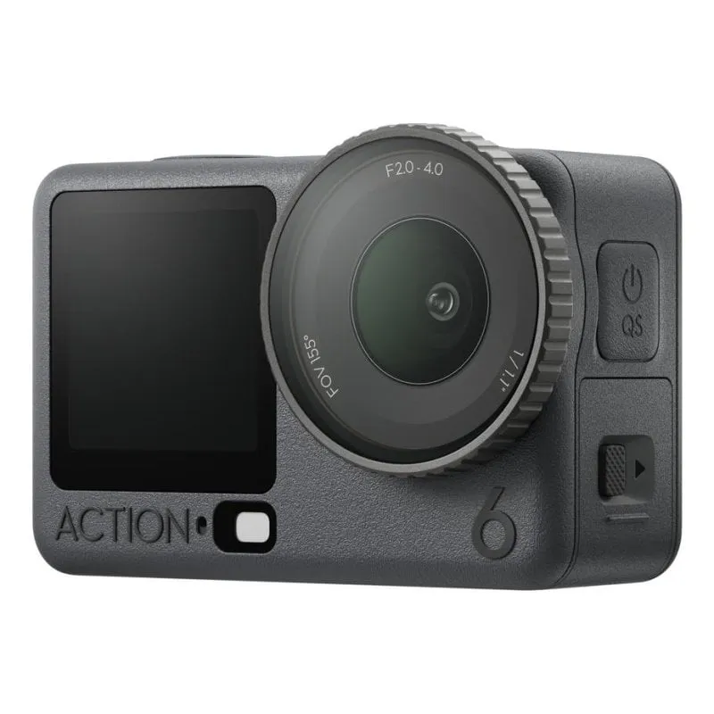 Cámara Deportiva DJI Osmo Action 6 Standard Combo 4K UltraHD WIFI BT UltraWide Estabilizzazione