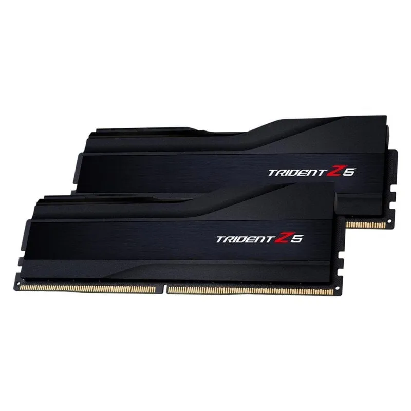 Memoria RAM G.Skill Trident Z F5-8400J4052G24GX2-TZ5K 48GB 2x24GB DDR5 8400MHz CL40 Intel XMP Nero