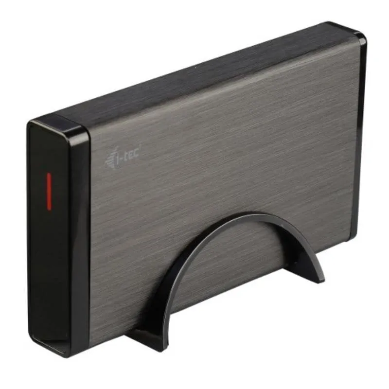 Caja disco i-tec MySafe Advance 3.5" Alluminio Nero USB 3.0 Supporto verticale