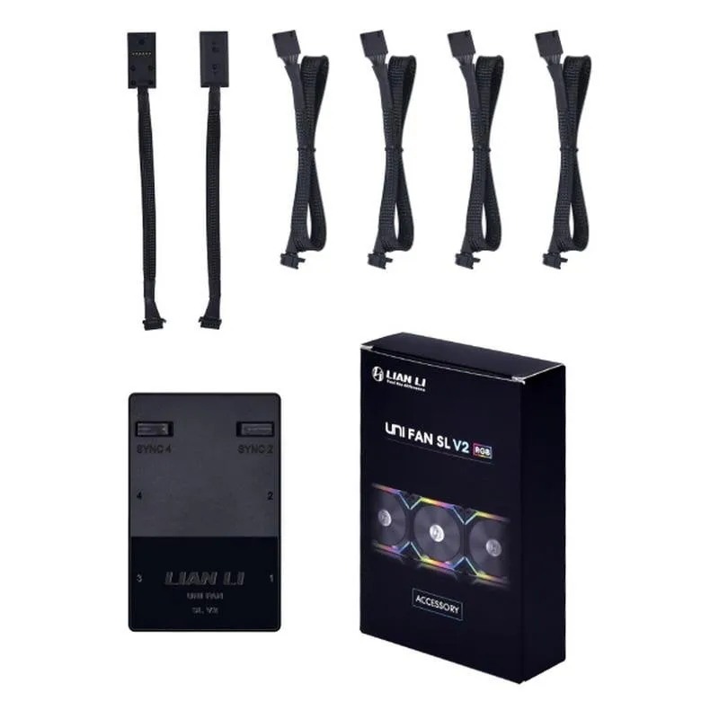 Controller Lian Li G89.12SLIN-CONT3B.00 Uni Fan SL-Infinity L-Connect Nero