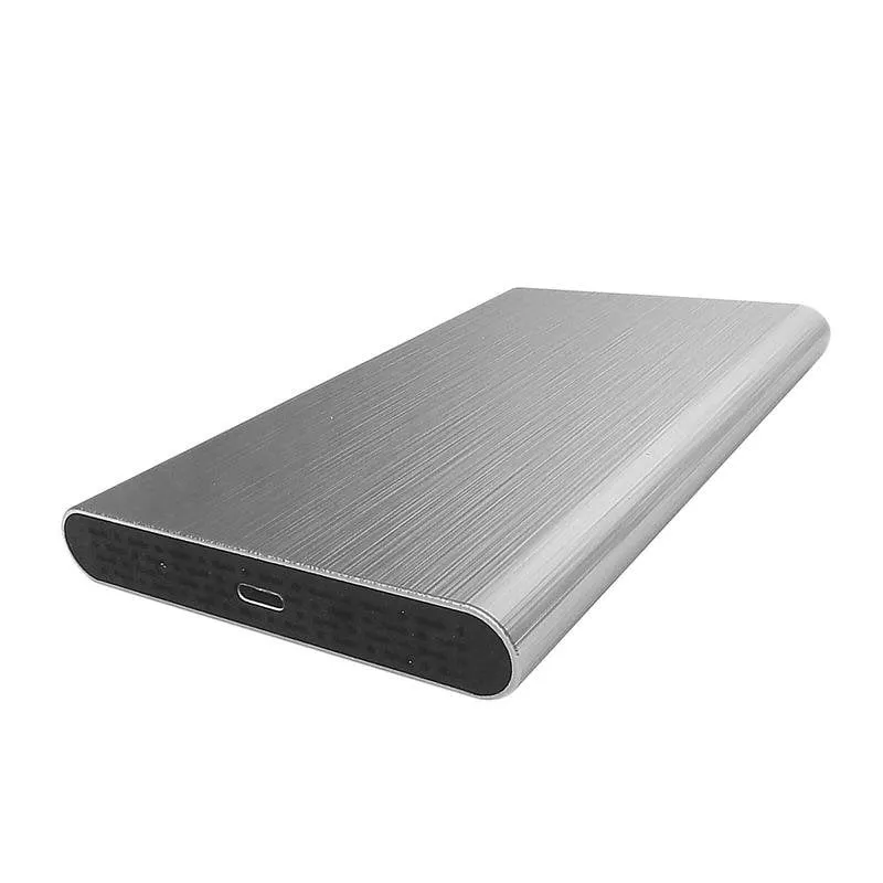 Box Esterno Heden 0-BEHED25USBCS 2,5" Alluminio Argento USB 3.1 Type-C
