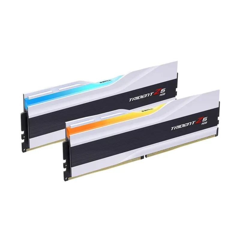 Memoria RAM G.Skill Trident Z5 RGB F5-6000J2836G16GX2-TZ5RW 32GB 2x16GB DDR5 6000MHz CL28 Intel XMP RGB Argento