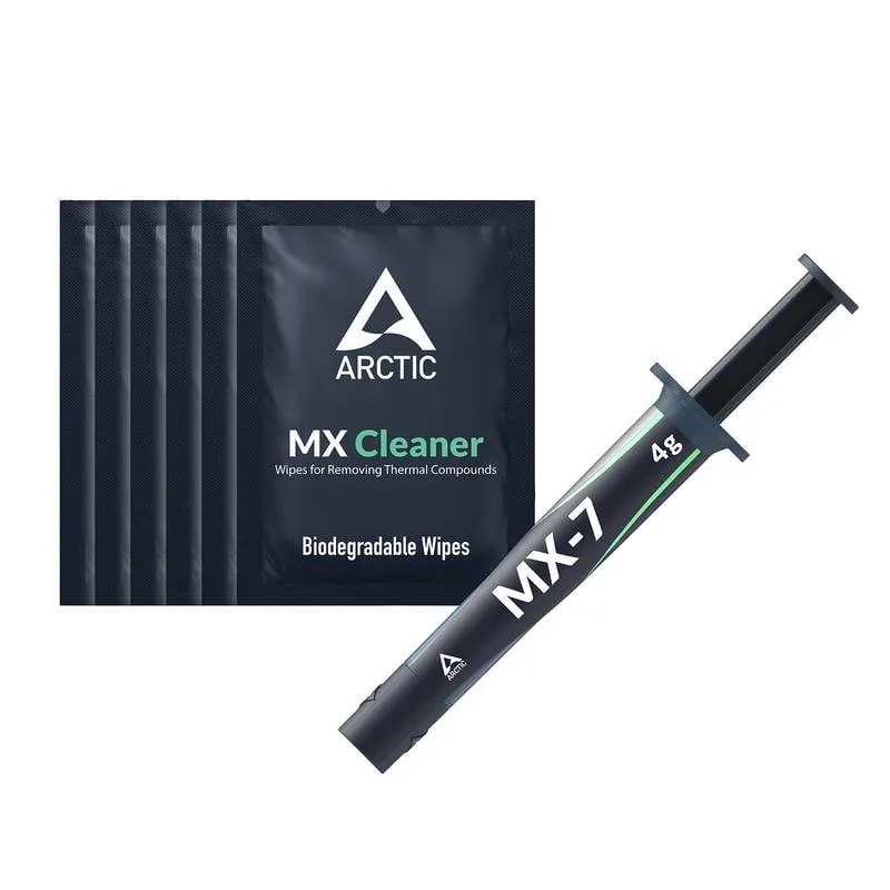 Pasta termica Arctic MX-7 ACTCP00092A 4g con 6 MX Cleaner inclusi