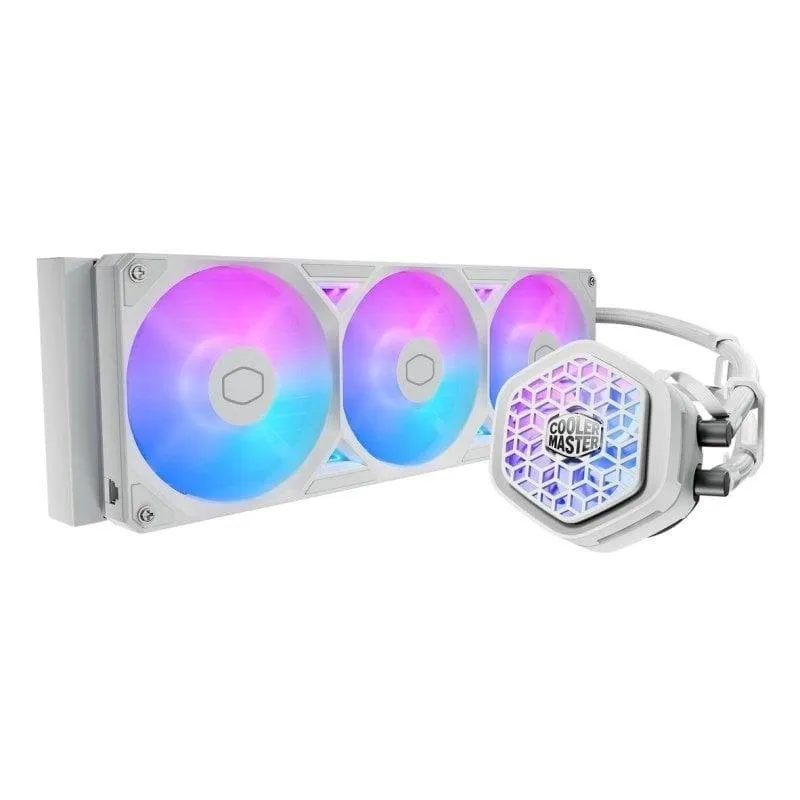 Refrigerazione Liquida Cooler Master MasterLiquid Atmos II 360mm 3 Ventole ARGB Bianco