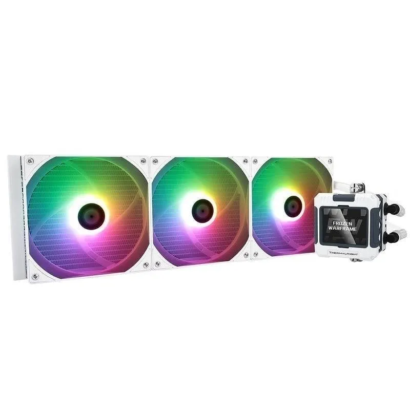 Refrigeración Líquida Thermalright Frozen Warframe 420mm 3 Ventole ARGB LCD