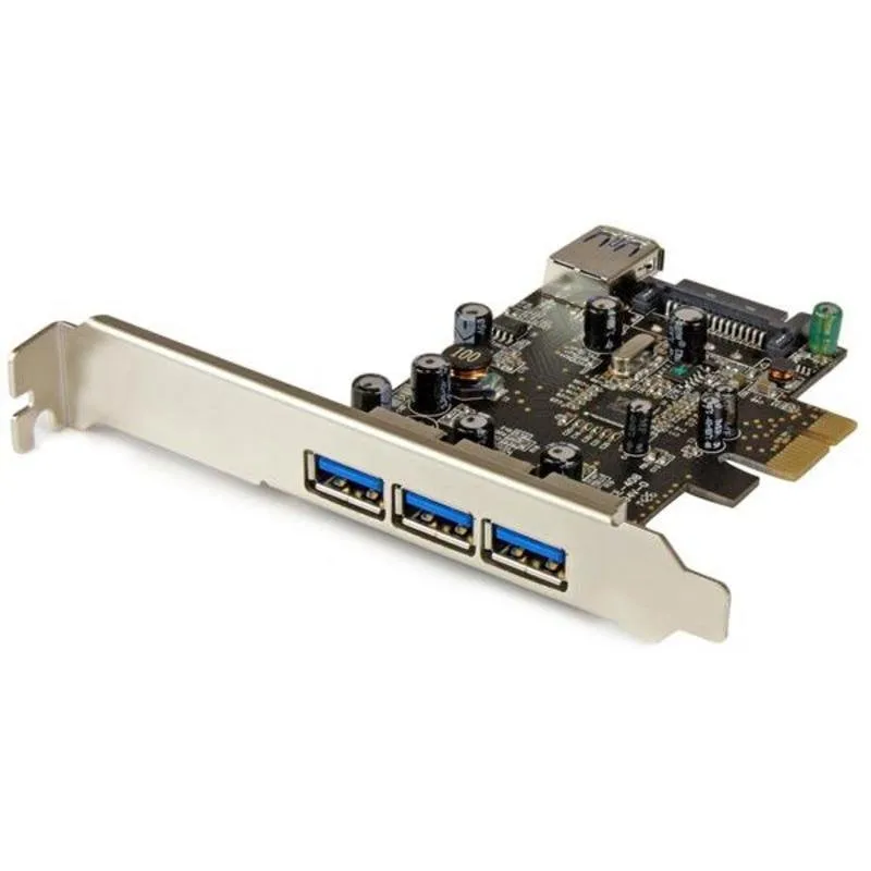 Scheda Interfaccia StarTech.com PEXUSB3S42 PCI Express 5 Gbps 4 Porte USB 3.2 Gen 1 UASP