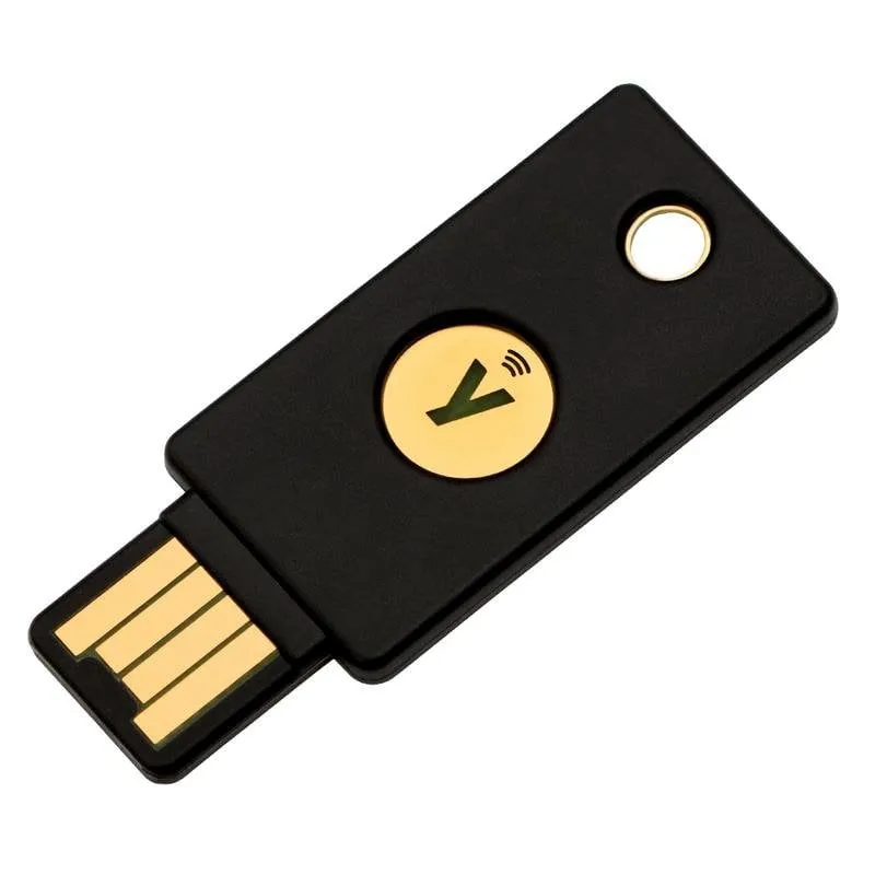 Controllo Accessi Yubico YubiKey 5 NFC Portachiavi Multiutente Passwordless NFC
