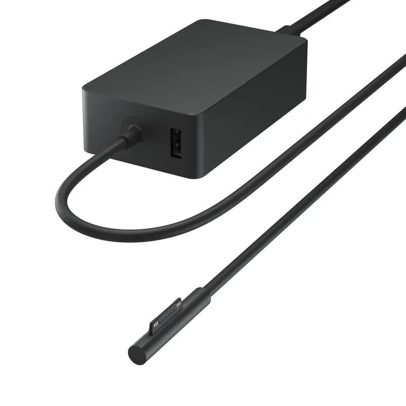 Caricatore Microsoft US7-00002 Surface 127W con porta USB e cavo 1,4 m