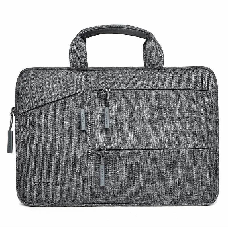 Borsa per portatile Satechi ST-LTB15 impermeabile grigia 15" con tre tasche