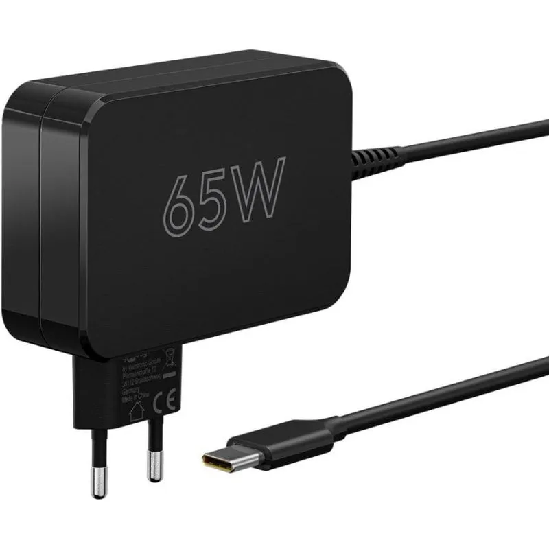 Caricatore Goobay 65420 USB-C Power Delivery 65W per notebook cavo 1,8 m nero