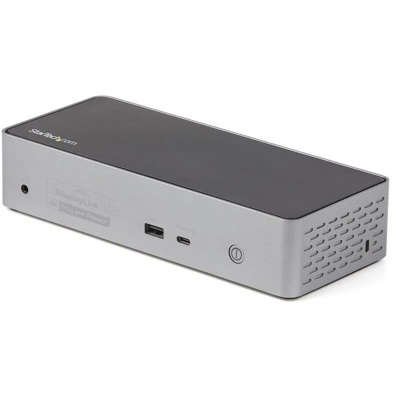 Base per portatile Startech DK31C4DPPDUE Quad 4K HDMI DisplayPort USB-C 100W PD