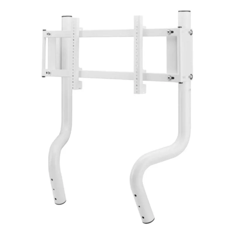 Supporto monitor simulatore Oplite OP-SMS-GTRW bianco altezza regolabile 40"