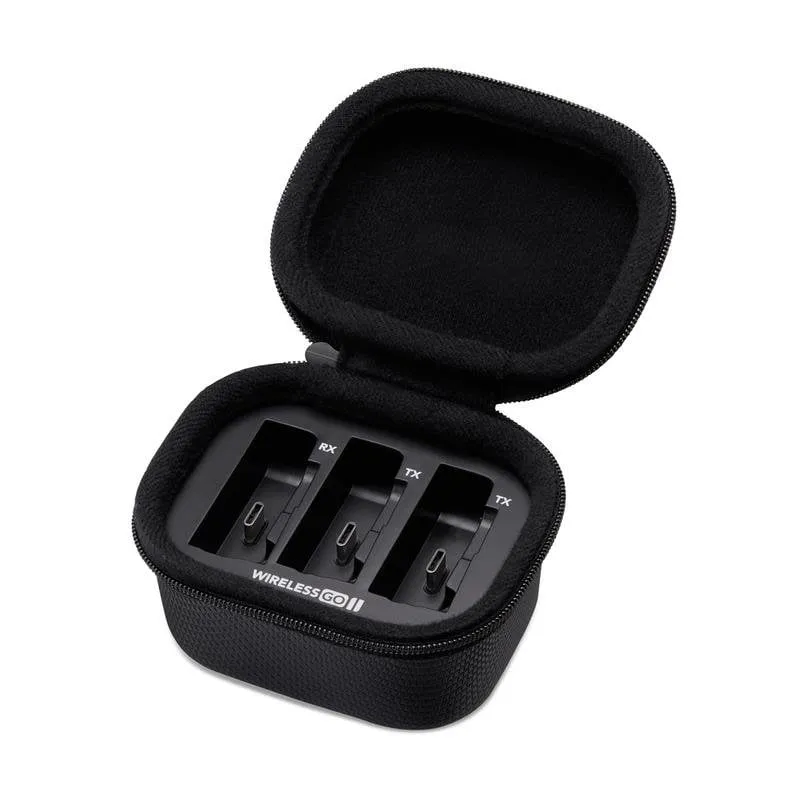 Custodia di ricarica RODE WIGOIICHARGINGCASE per Wireless GO II nero 4200 mAh