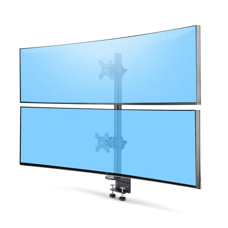Supporto Monitor StarTech.com H2MPV-MONITOR-MOUNT doppio fino a 49 pollici VESA regolabile