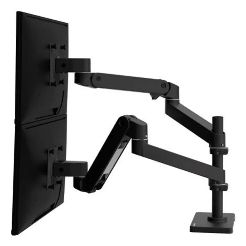Supporto monitor Ergotron LX Pro Series 45-690-292 Nero doppio braccio regolabile
