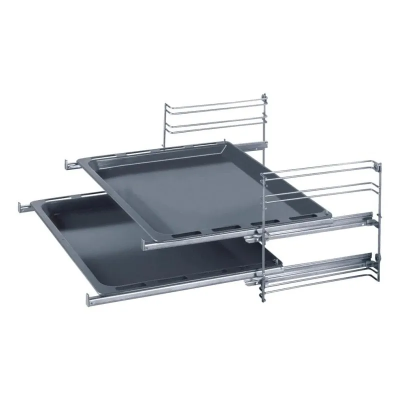 Reggigriglia forno Siemens HZ438201 acciaio inox telescopico