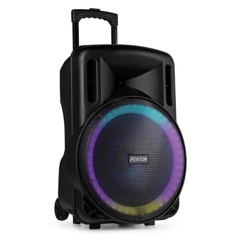 Altavoces Fenton Karaoke Bluetooth 800W portatile LED microfono incluso