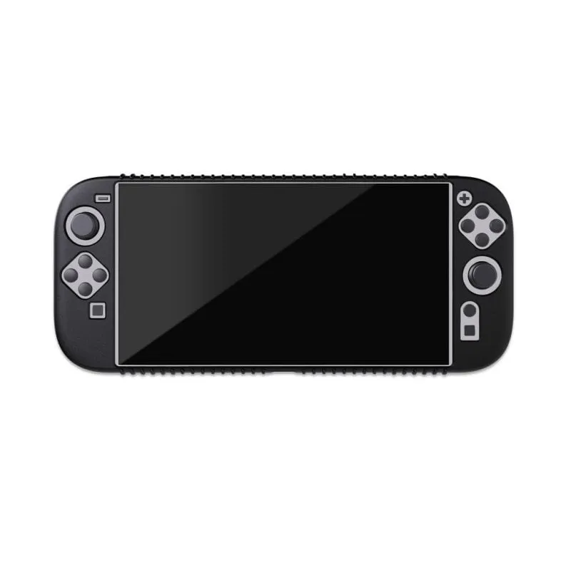 Custodia NACON SWITCHNEWGLOVEBLACK Silicone per Nintendo Switch 2 Nero