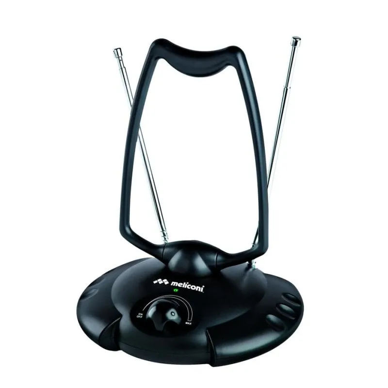 Antenna TV Meliconi AT 380 USB interna dual USB 174-694 MHz nera