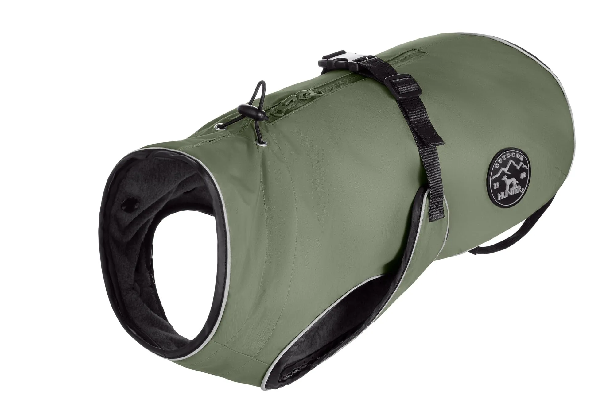Hunter Uppsala - Cappotto per cani, 60 cm, colore: Cachi