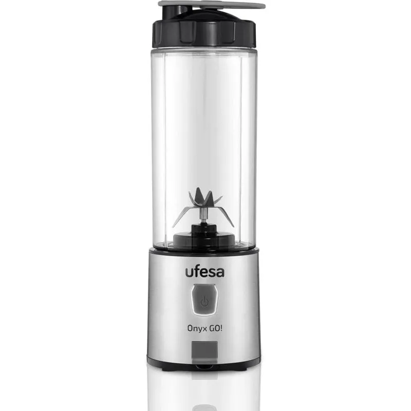 Frullatore Ufesa BS2450 Onyx Go 0.4L 900W Acciaio Inox Portatile