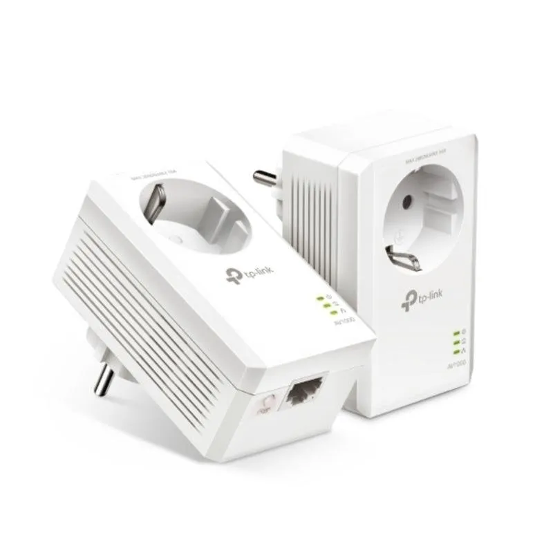 Adattatore PowerLine TP-LINK TL-PA7019P Kit 1000 Mbps Gigabit Ethernet con Presa Schuko