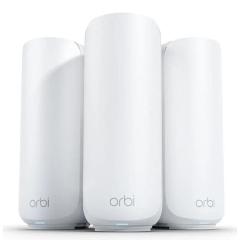 WiFi Mesh Netgear Orbi 3 nodi 3500 Mbps 360 m² Dual Band Wi-Fi 7