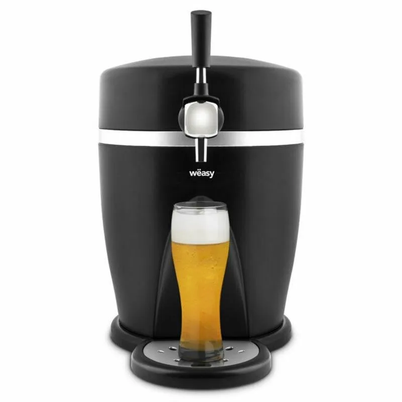 Dispenser di birra WEASY PINT568 5 L raffreddamento 3 °C nero cromato