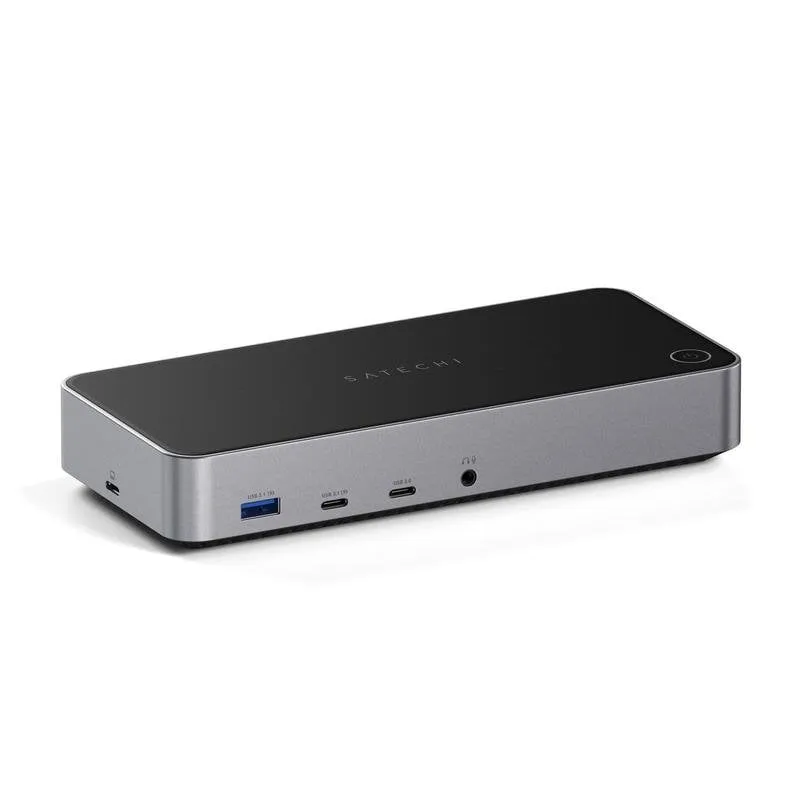 Dock Satechi Triple 4K Display base USB-C HDMI 3x DisplayPort Ethernet 130W