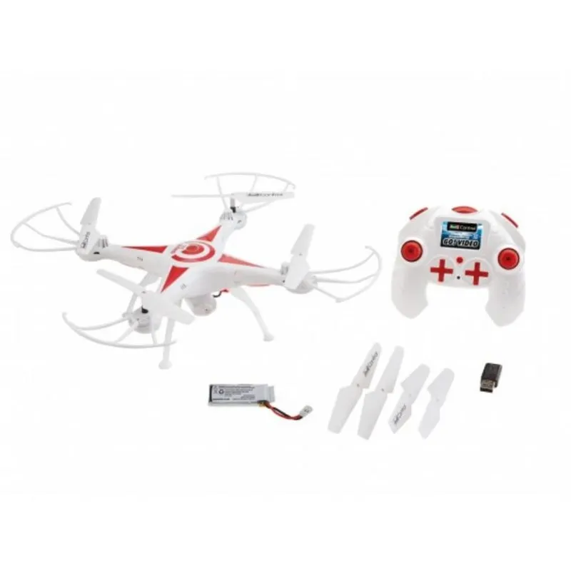 Drone REVELL 23858 Quadricottero Camera 480p Stabilizzatore LED 380 mAh