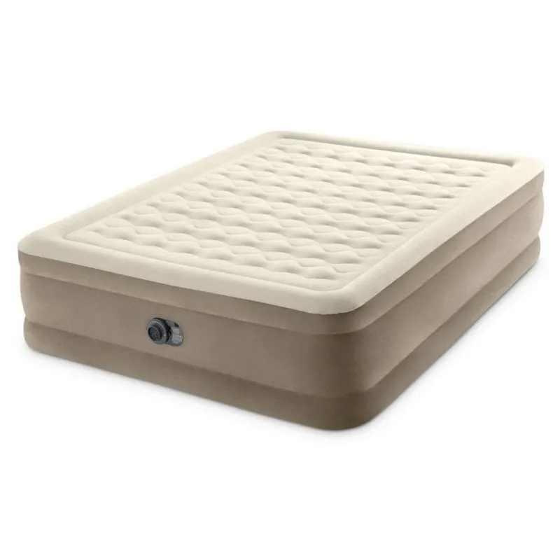 Colchone gonfiabile INTEX 64428ND Queen Ultra Plush Fiber-Tech 152 x 203 x 46 cm pompa elettrica