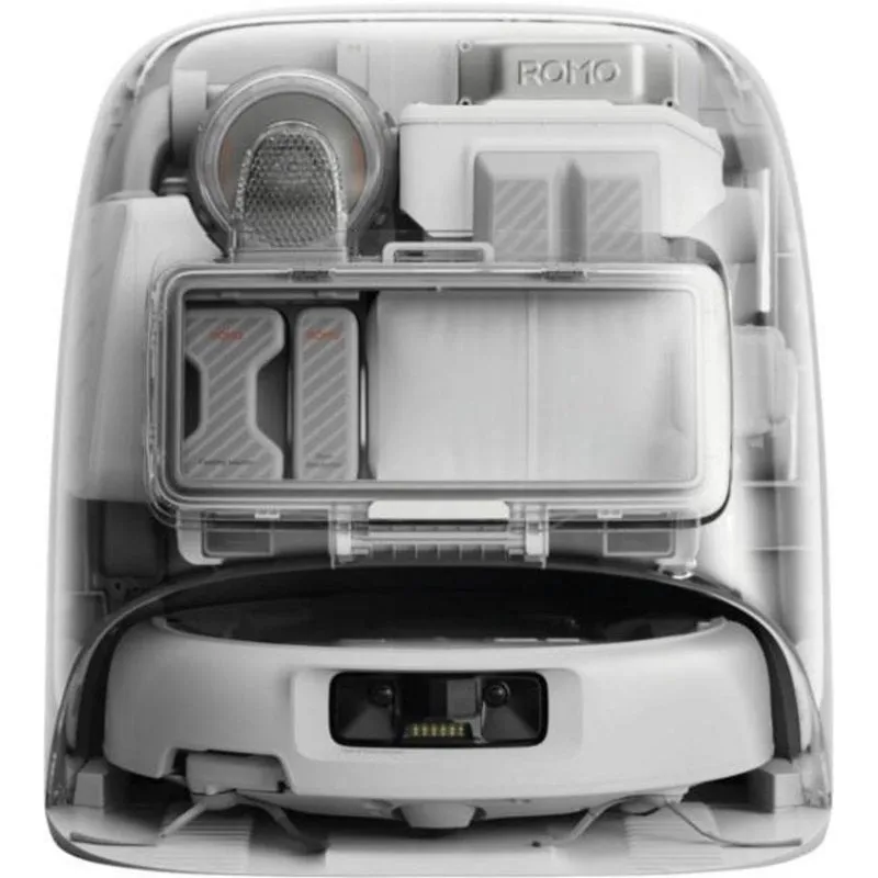 Robot Aspirapolvere e Lavapavimenti DJI Romo P Navigazione Cartografica 25.000 Pa