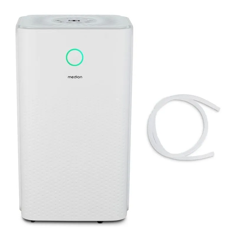 Deumidificatore MEDION DH10 MD12047 200W 2L Bianco Display Timer Ruote