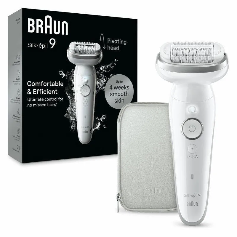 Epilatore Braun Silk-epil 9 9-011 Senza Fili 2 Velocita Wet & Dry