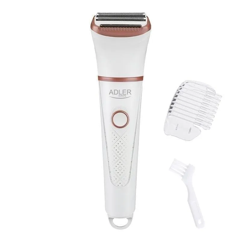 Rasoio Donna Adler AD 2941 Senza Fili 2 Testine Wet & Dry