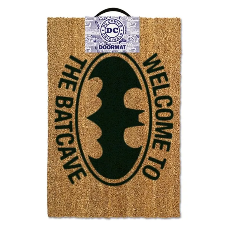 Felpudo Pyramid GP85021 Rettangolare Batman in Cocco Marrone Nero 40x60 cm