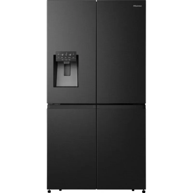 Frigorifero Americano Hisense RQ760N4SBFE No Frost 179cm 584L E Nero Inox WiFi