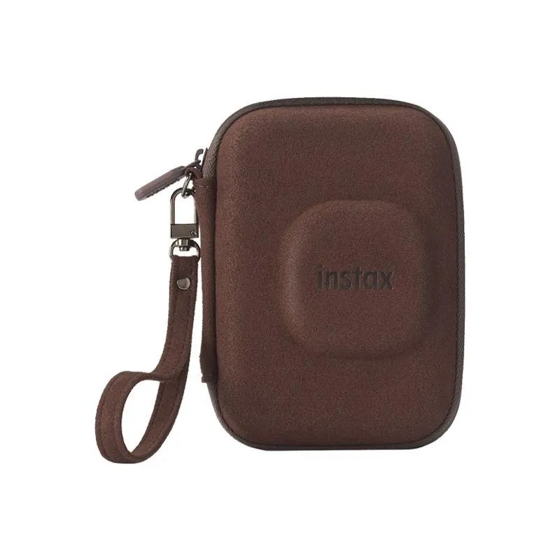Custodia Fotocamera Fujifilm mini LiPlay Bronzo Velluto Antiurto
